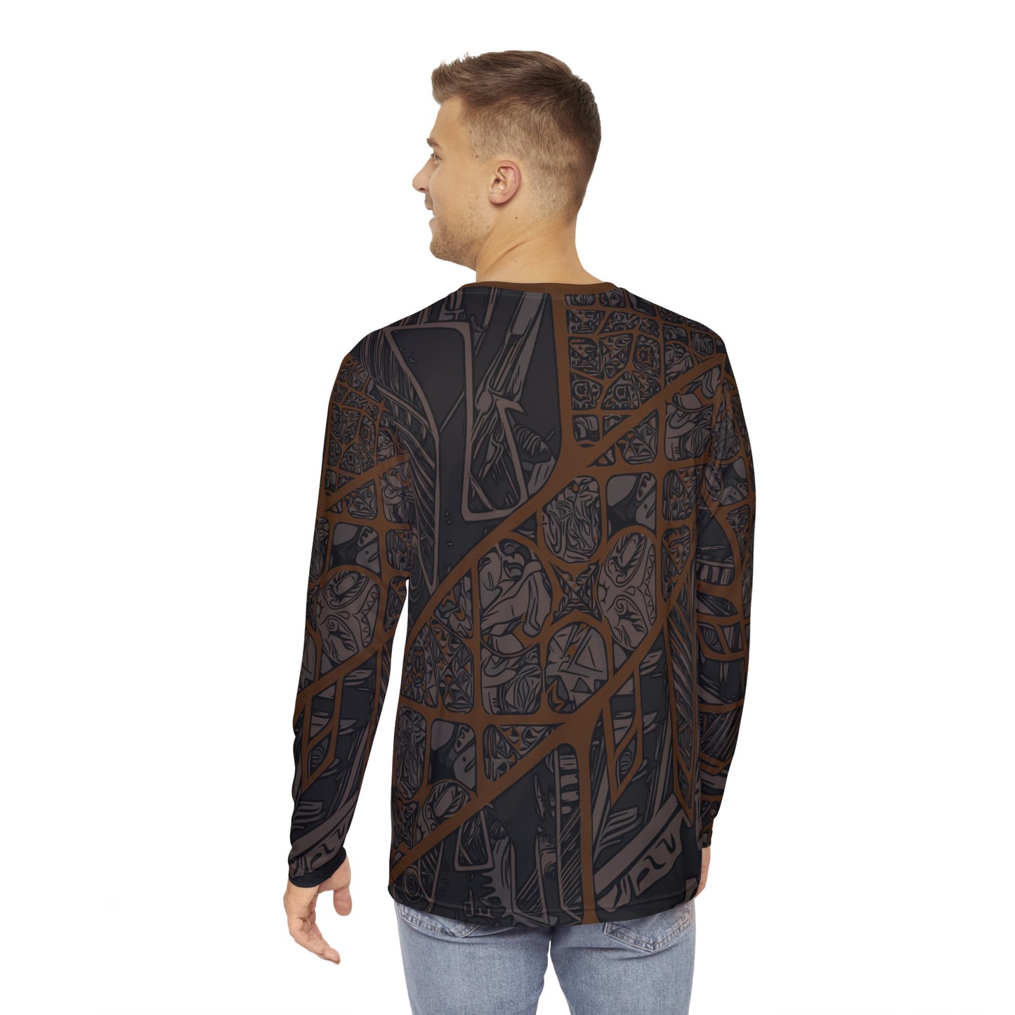 Skull Long Sleeve Shirt (AOP)