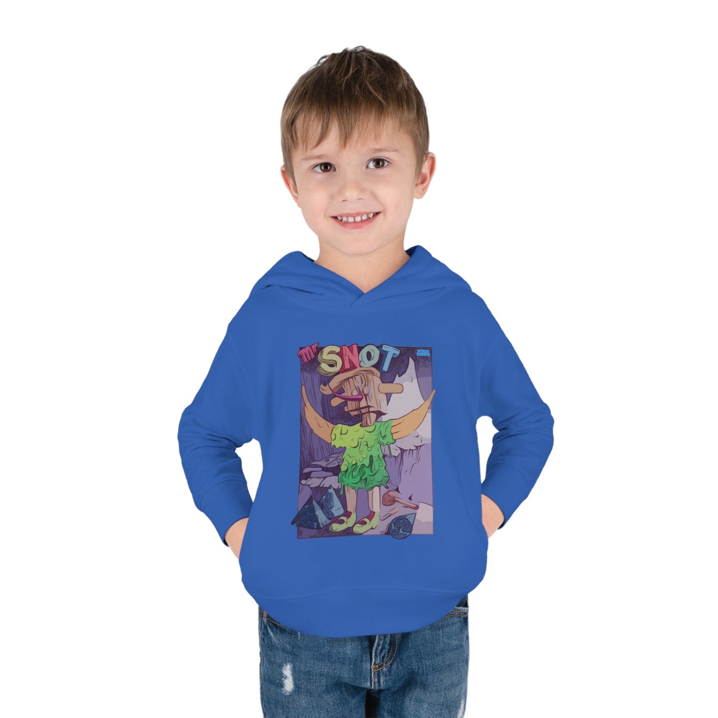 Mr. Snot Toddler Pullover Fleece Hoodie