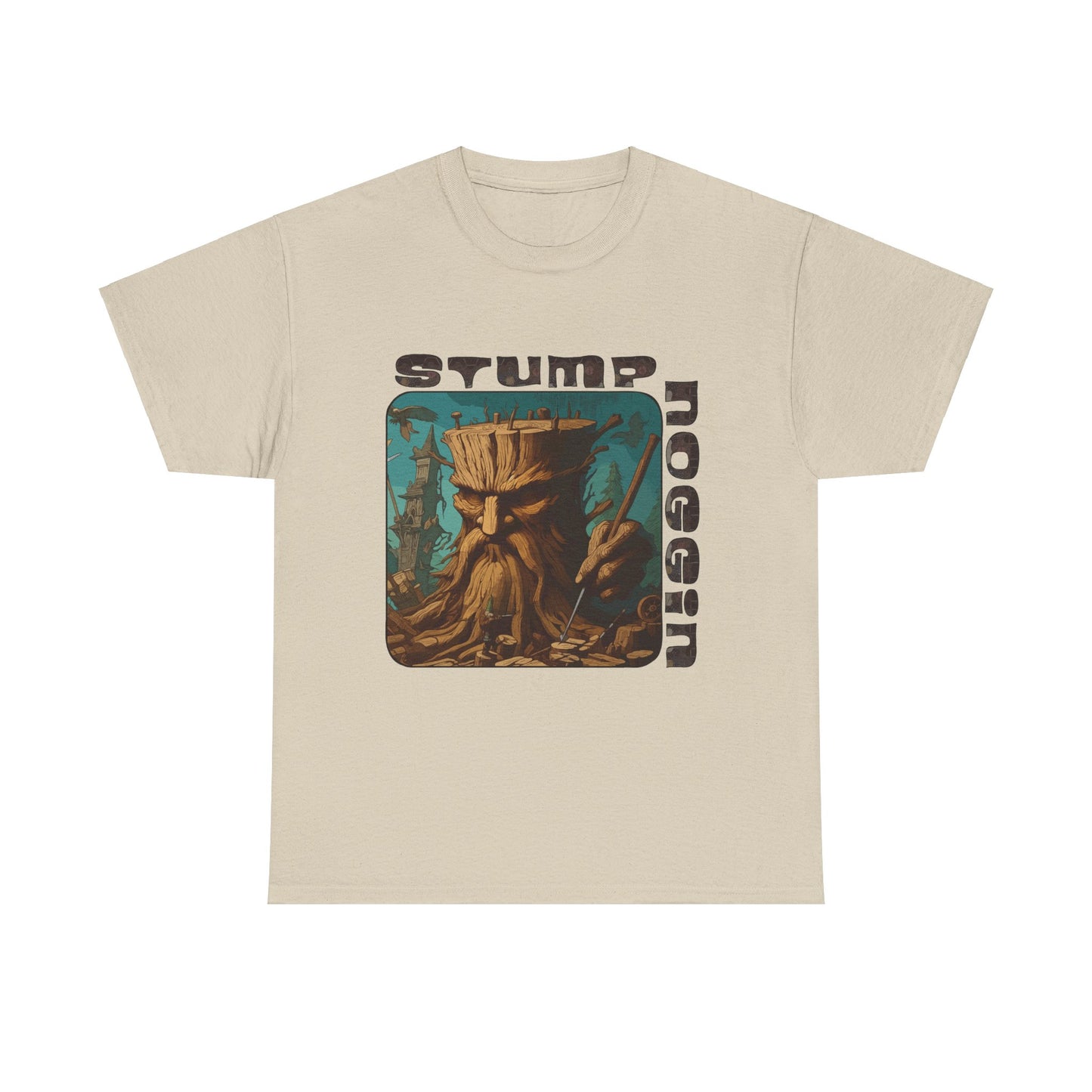 STUMPNOGGIN-Scribe Heavy Cotton Tee