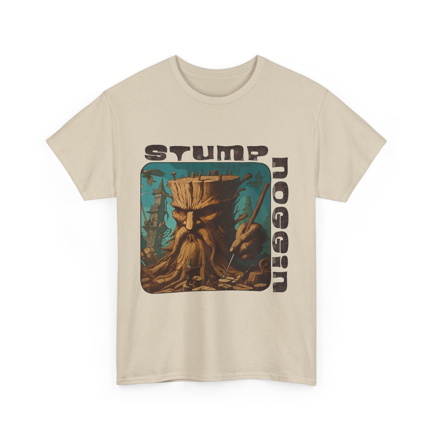 STUMPNOGGIN-Scribe Heavy Cotton Tee