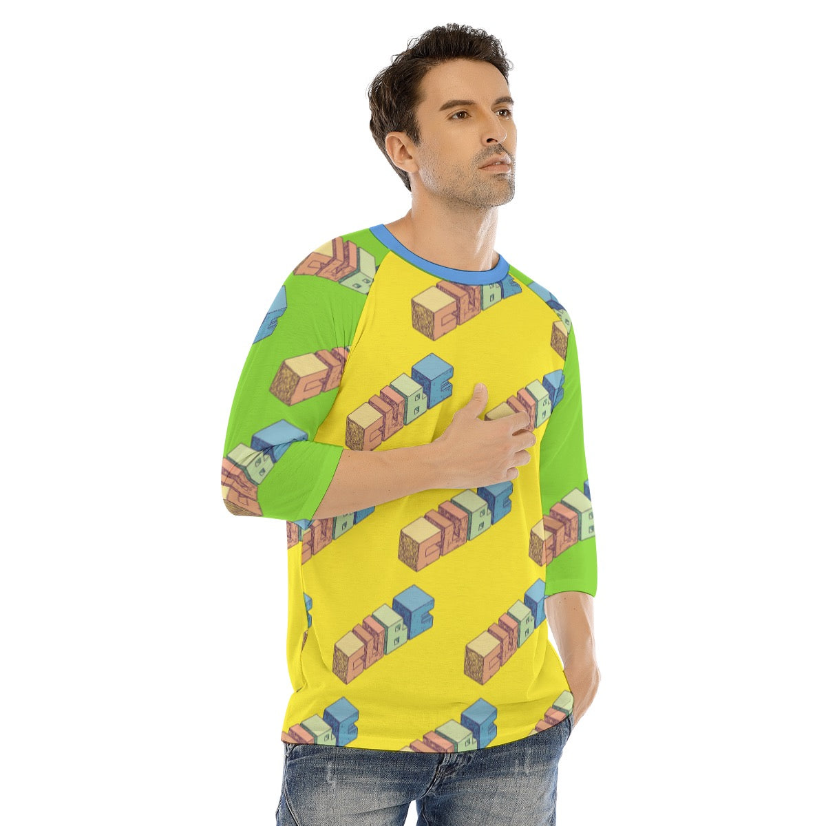 Cube 3’4 Sleeve T-shirt