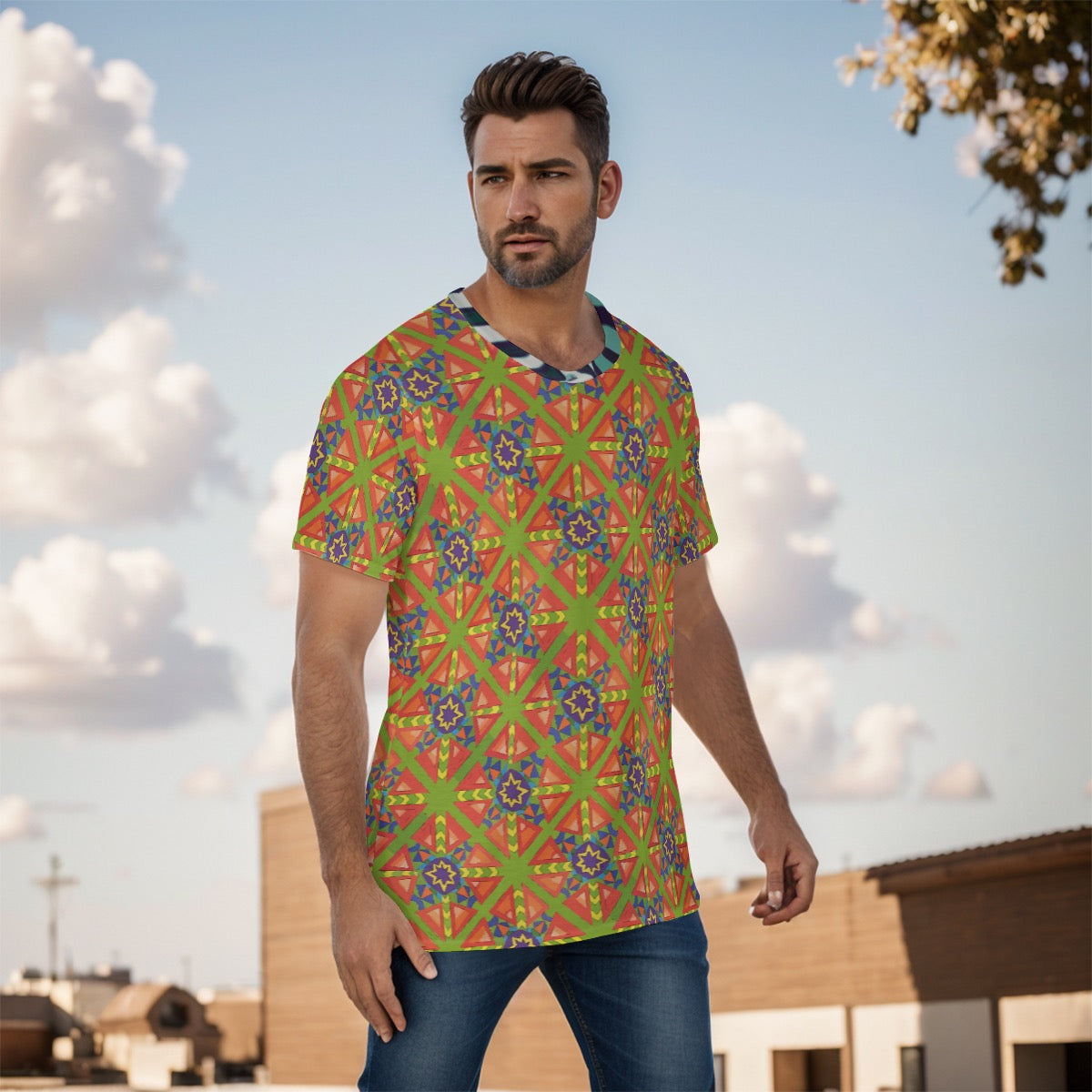Tropical Mosaic T-Shirt