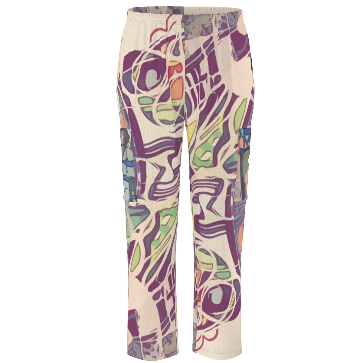 Chiseled Eggplant Unisex Scrub Set|Birdseye