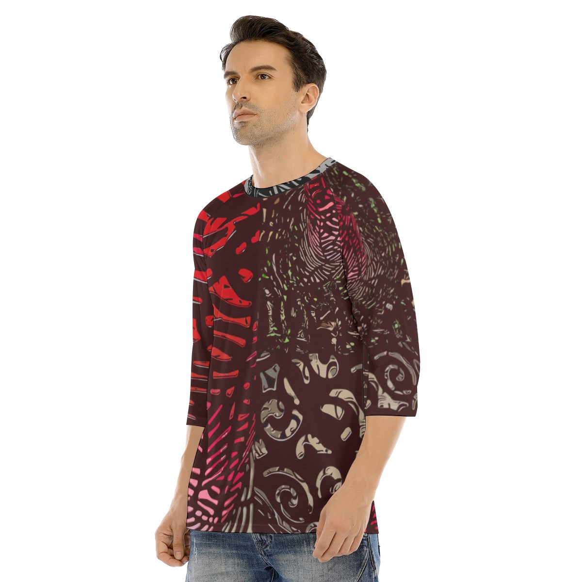 Red Baron 3/4 T-shirt
