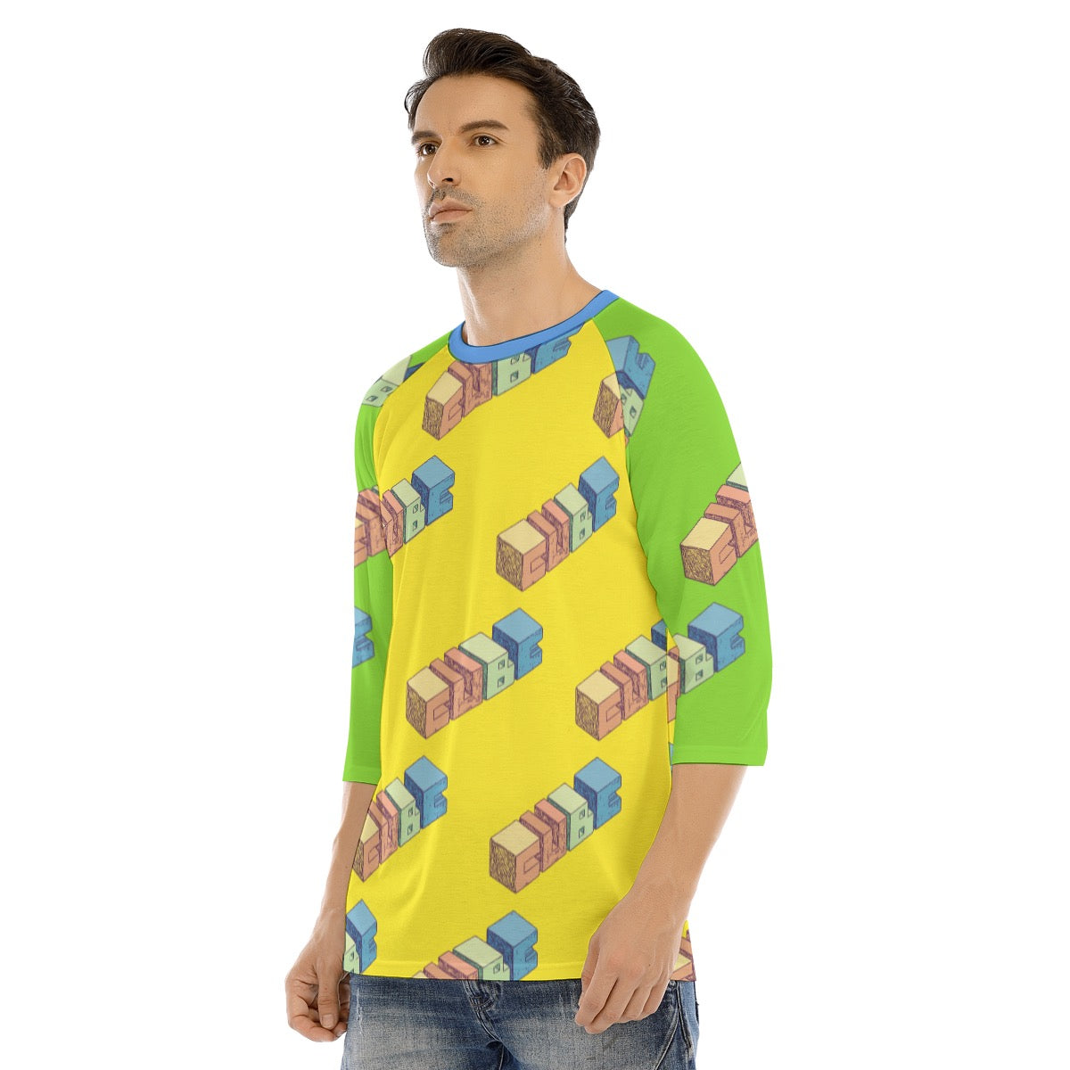 Cube 3’4 Sleeve T-shirt