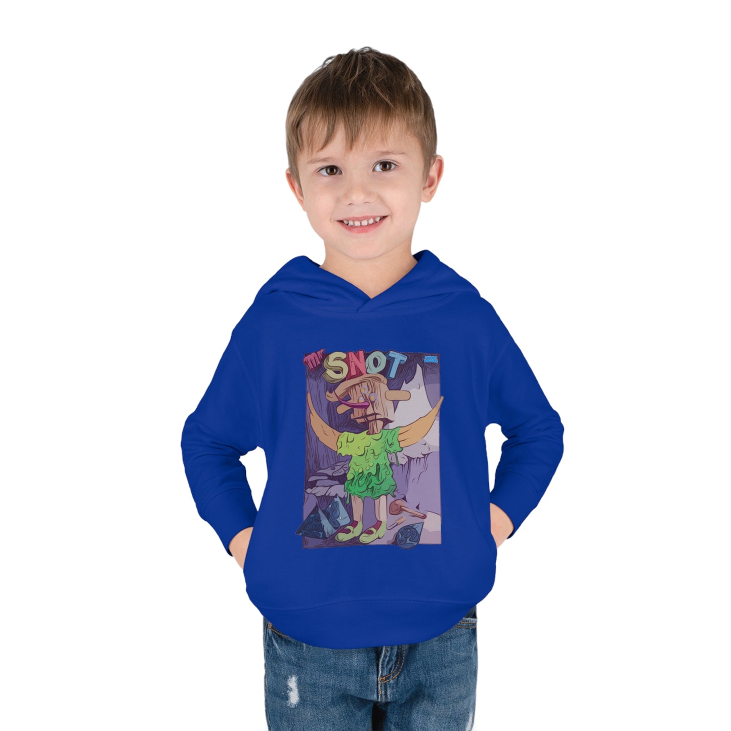 Mr. Snot Toddler Pullover Fleece Hoodie