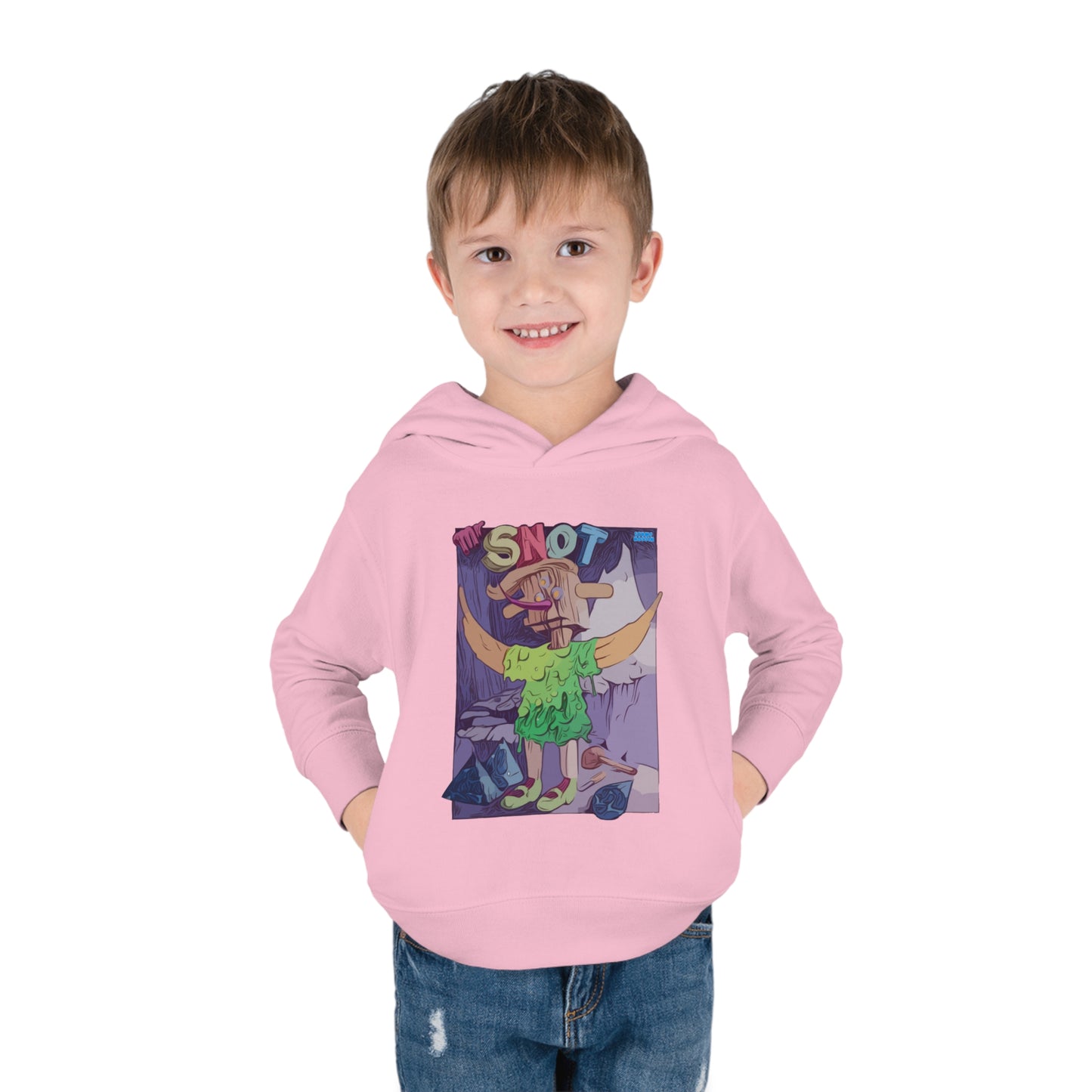 Mr. Snot Toddler Pullover Fleece Hoodie