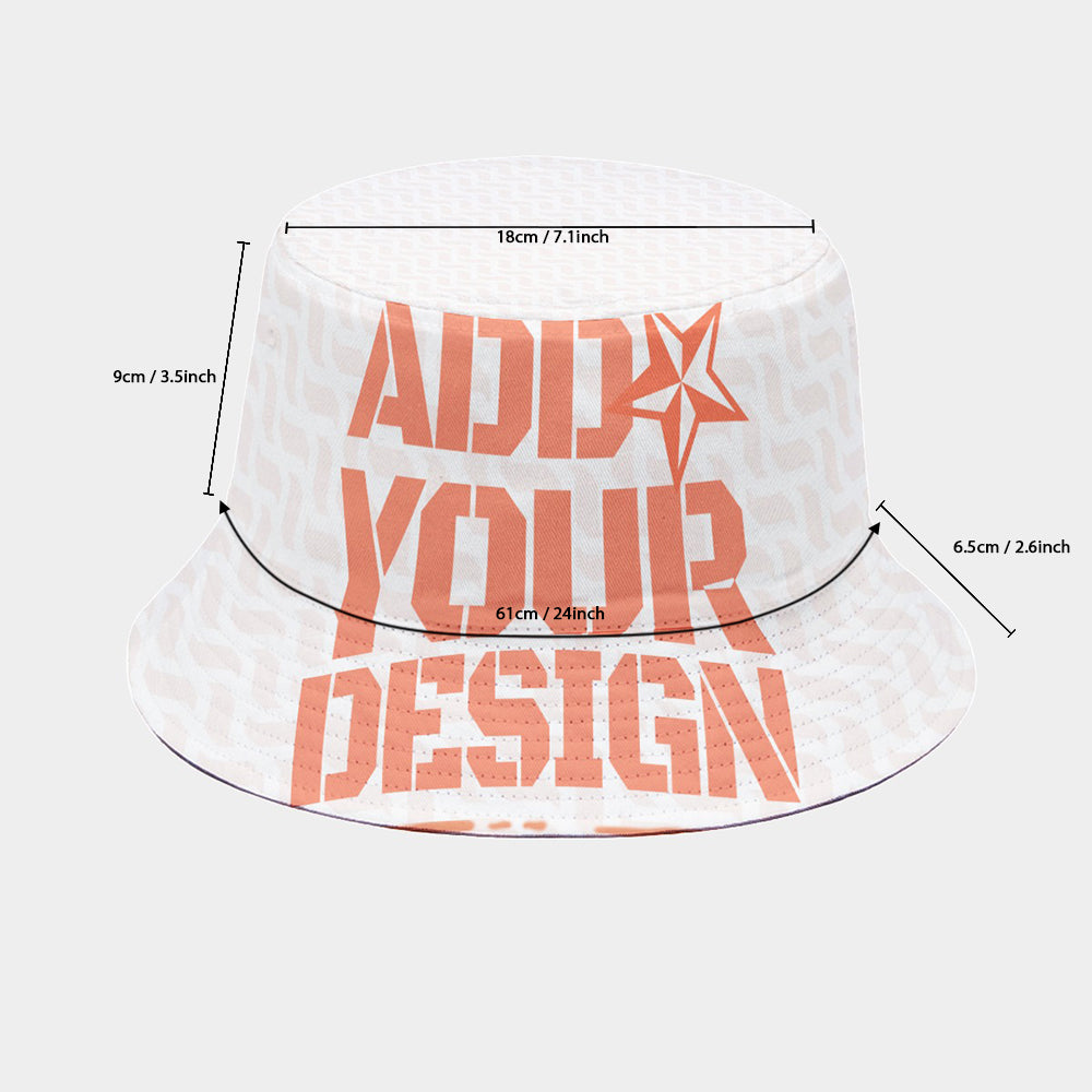 STUMPNOGGIN Wood Chipper Bucket Hat - Limited Print Polyester Fashion Hat for Individuality & Style