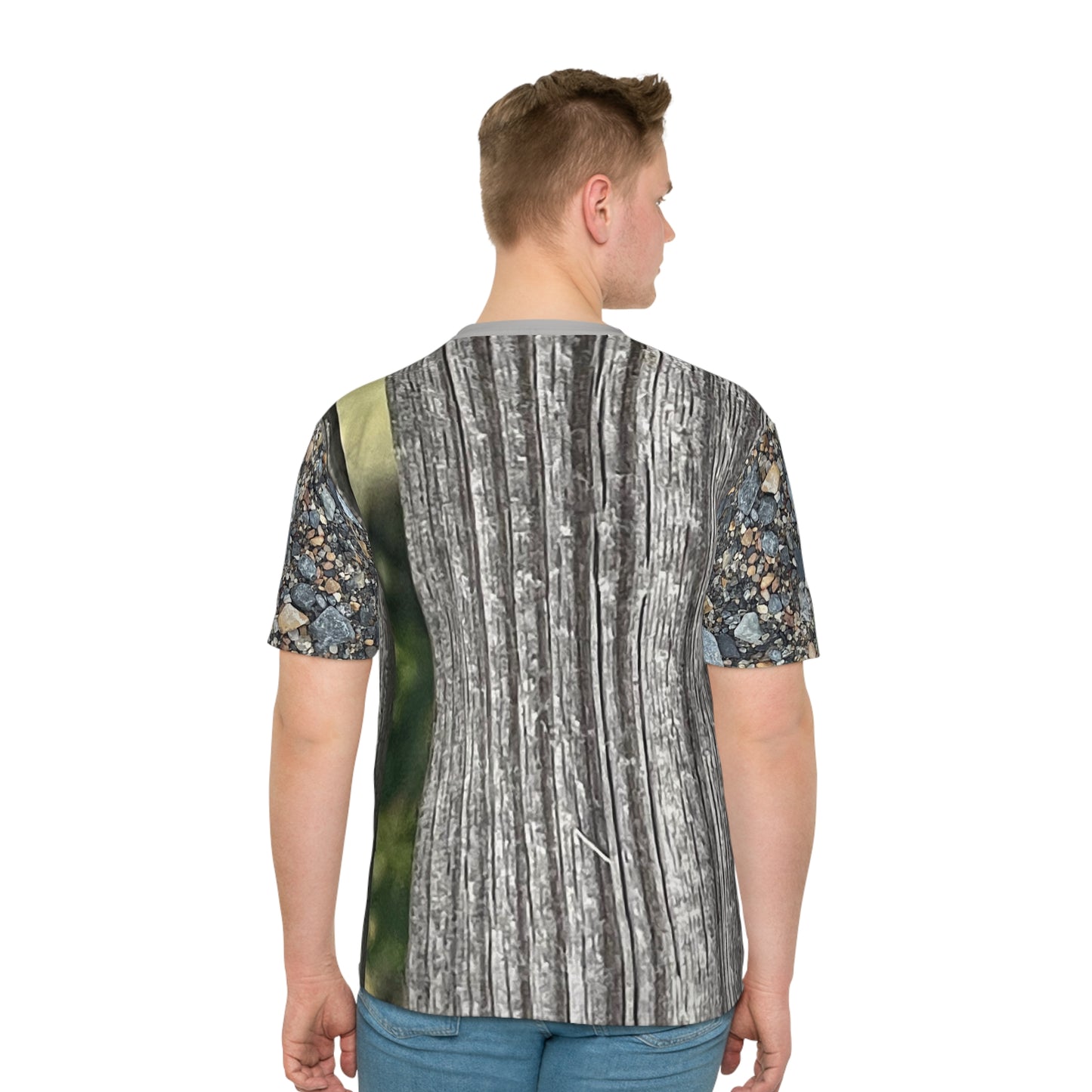 Natural textures Men's Loose T-shirt (AOP)