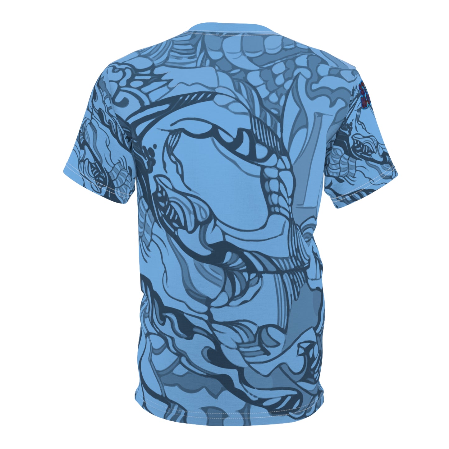 Abstract Noodle Tee (AOP)