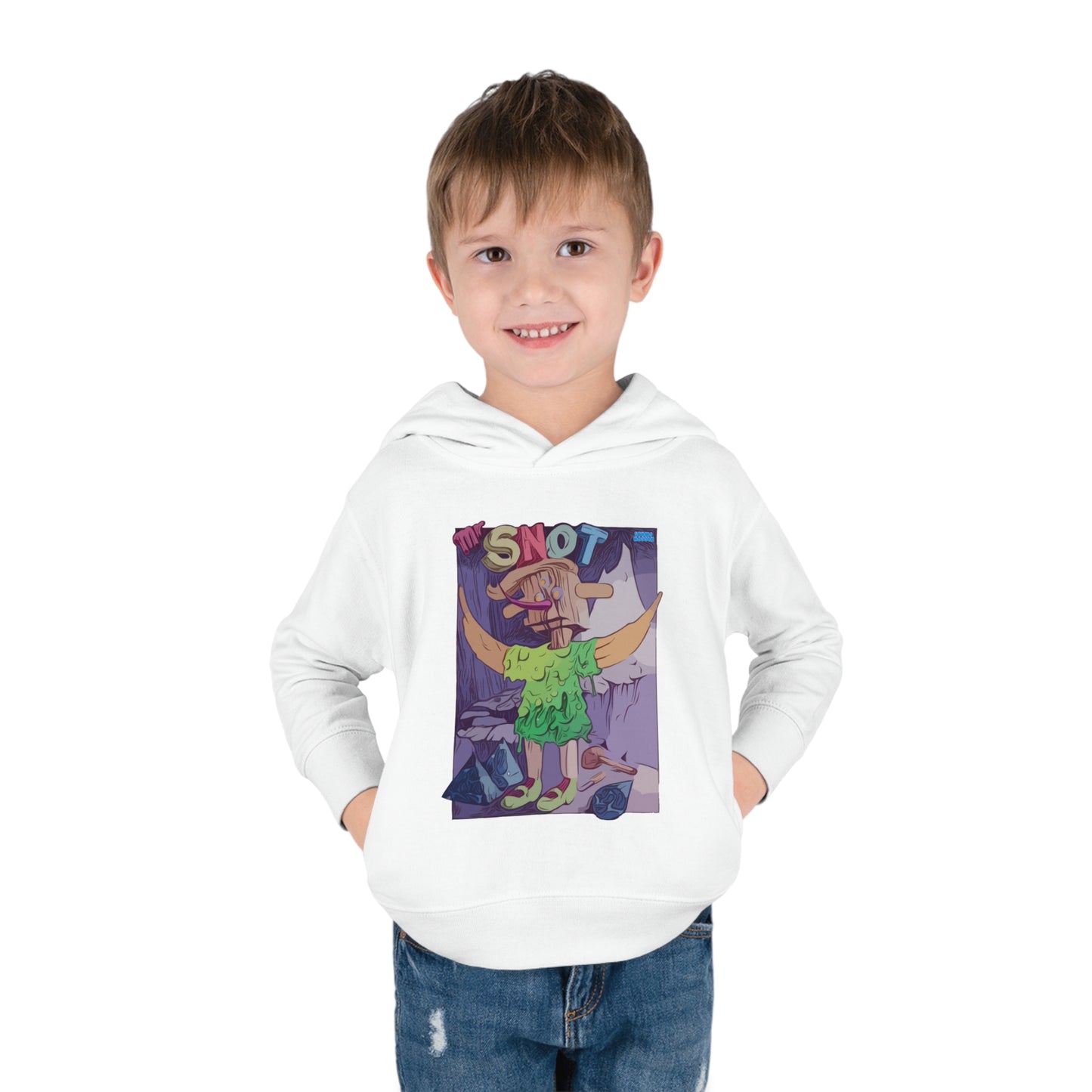 Mr. Snot Toddler Pullover Fleece Hoodie