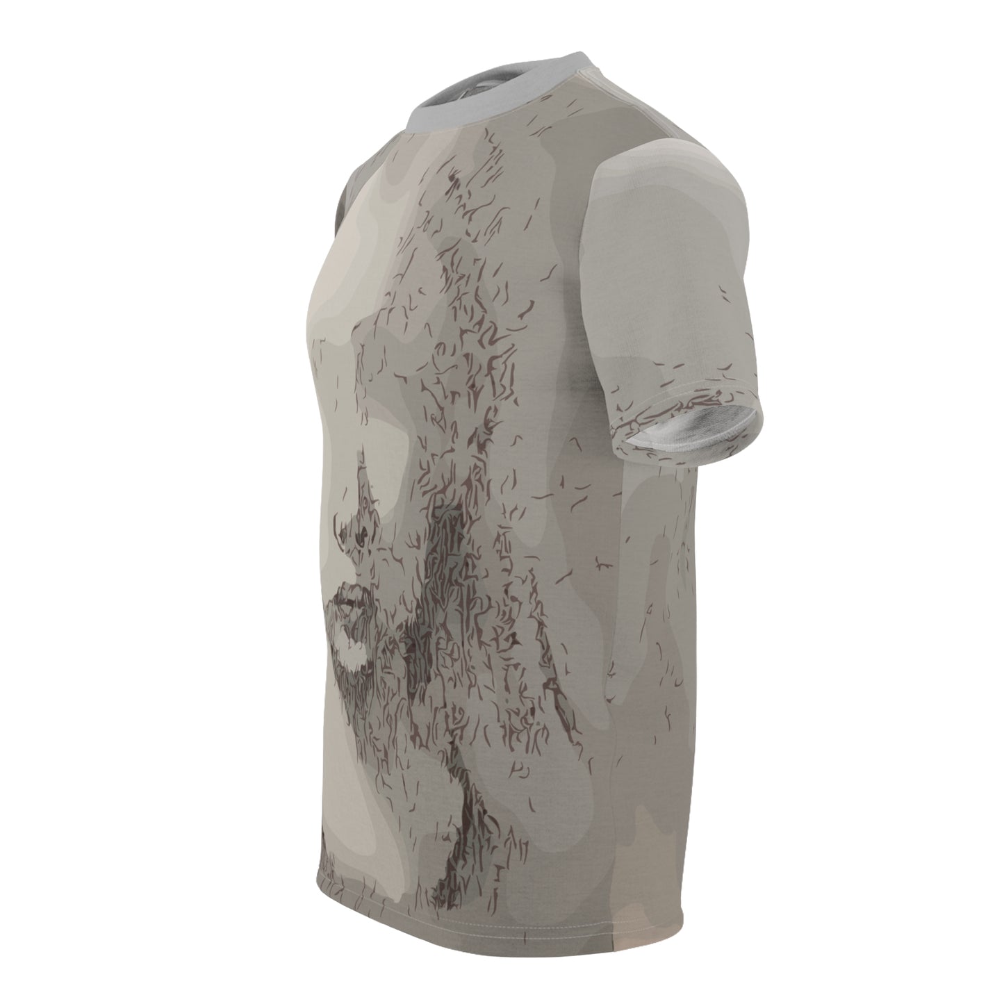 Introvert Unisex Cut & Sew Tee (AOP)