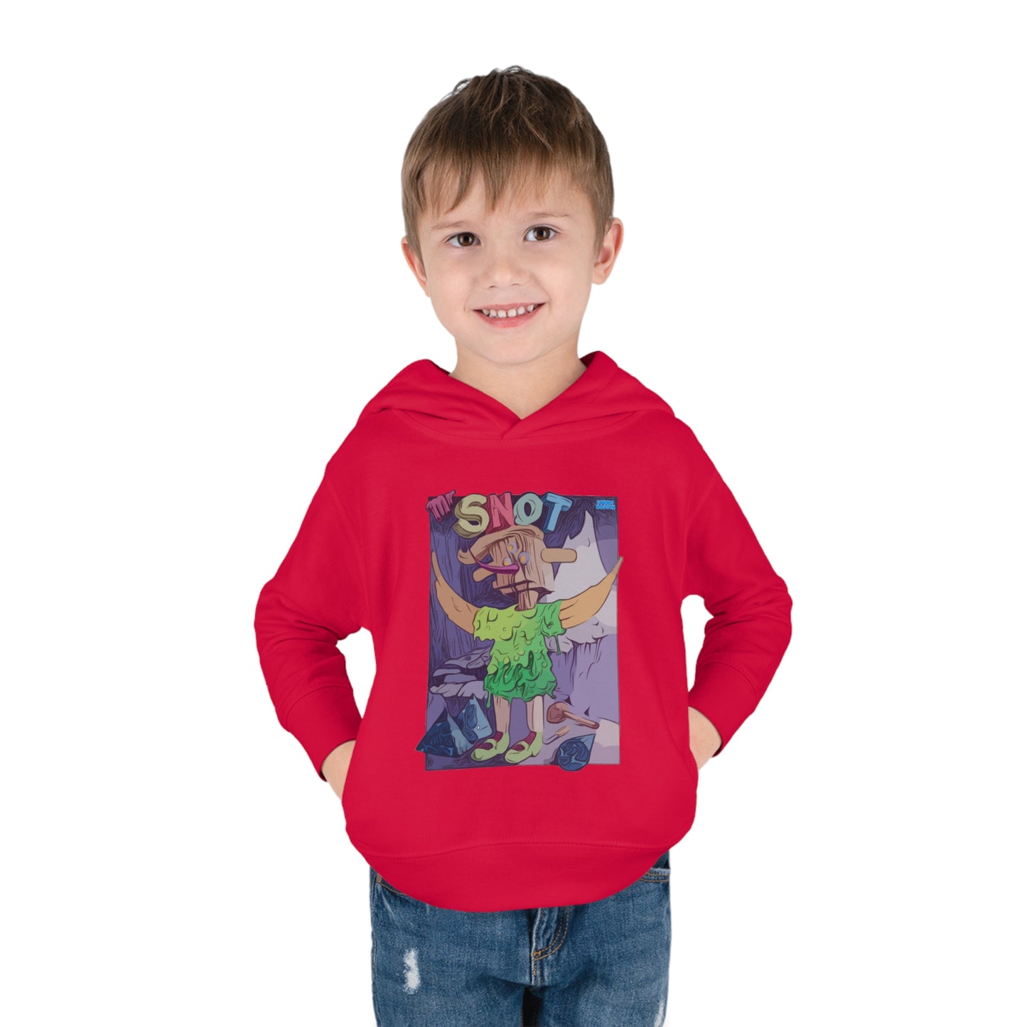 Mr. Snot Toddler Pullover Fleece Hoodie