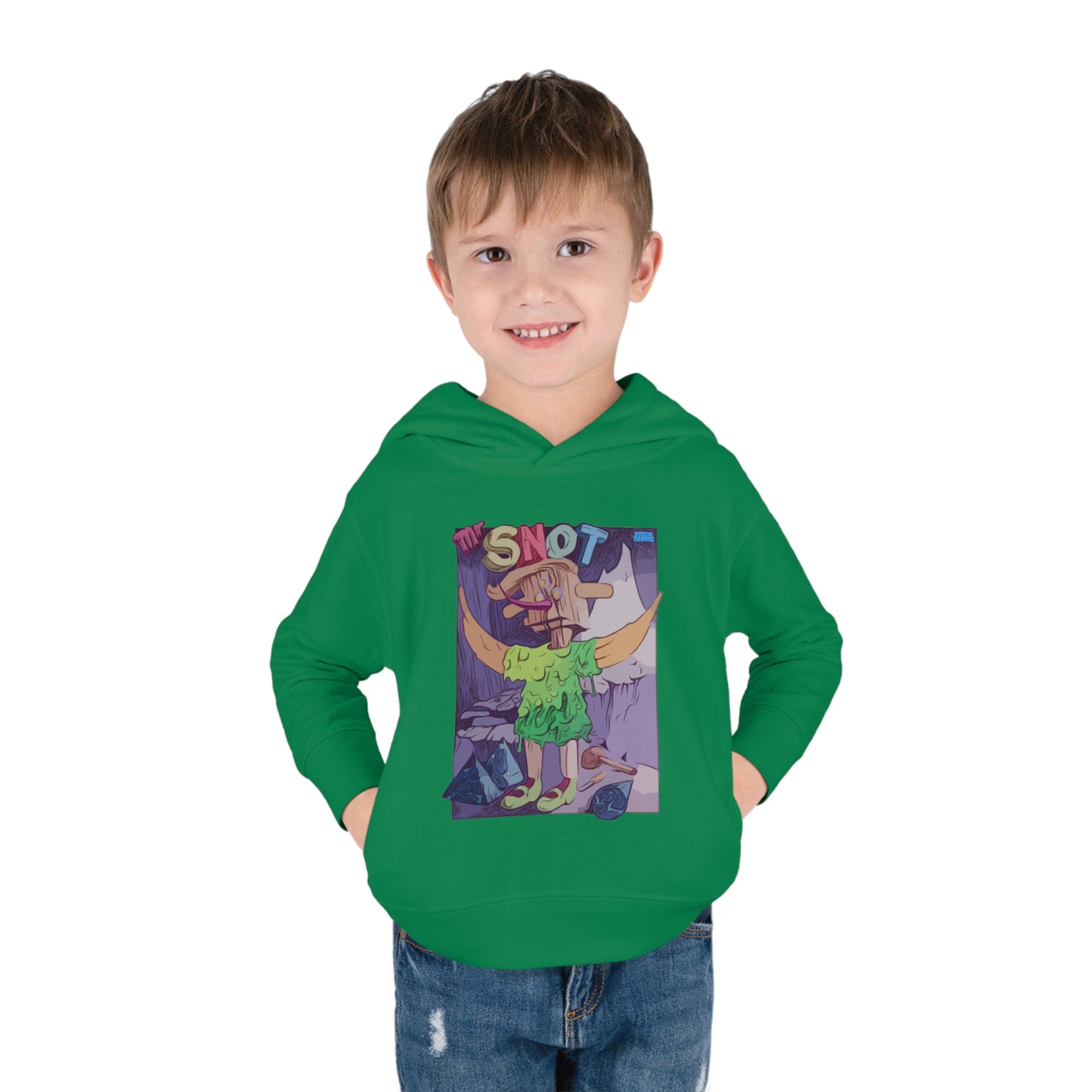 Mr. Snot Toddler Pullover Fleece Hoodie