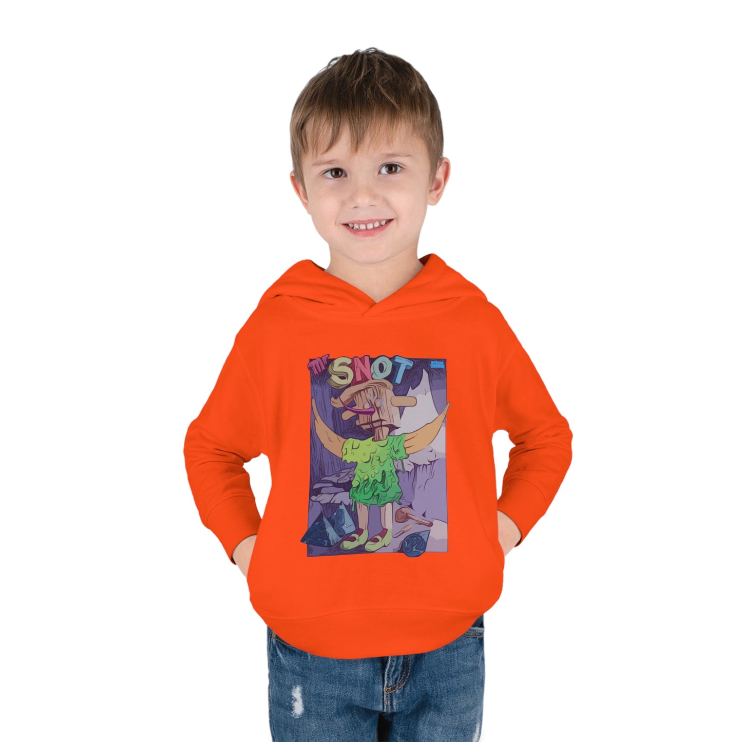 Mr. Snot Toddler Pullover Fleece Hoodie