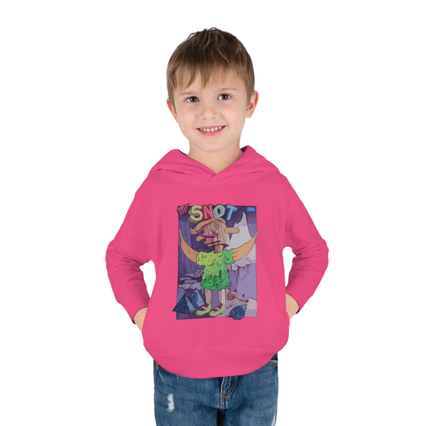 Mr. Snot Toddler Pullover Fleece Hoodie