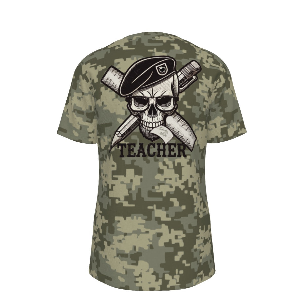 Blame Teachers First CAMO T-Shirt