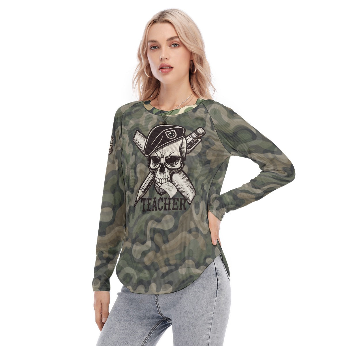 BTF Camo Classroom Commando Blouse