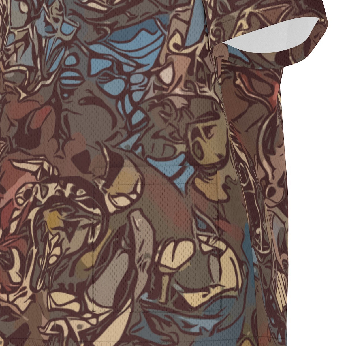 Chocolate Sauce Unisex Scrub Set|Birdseye