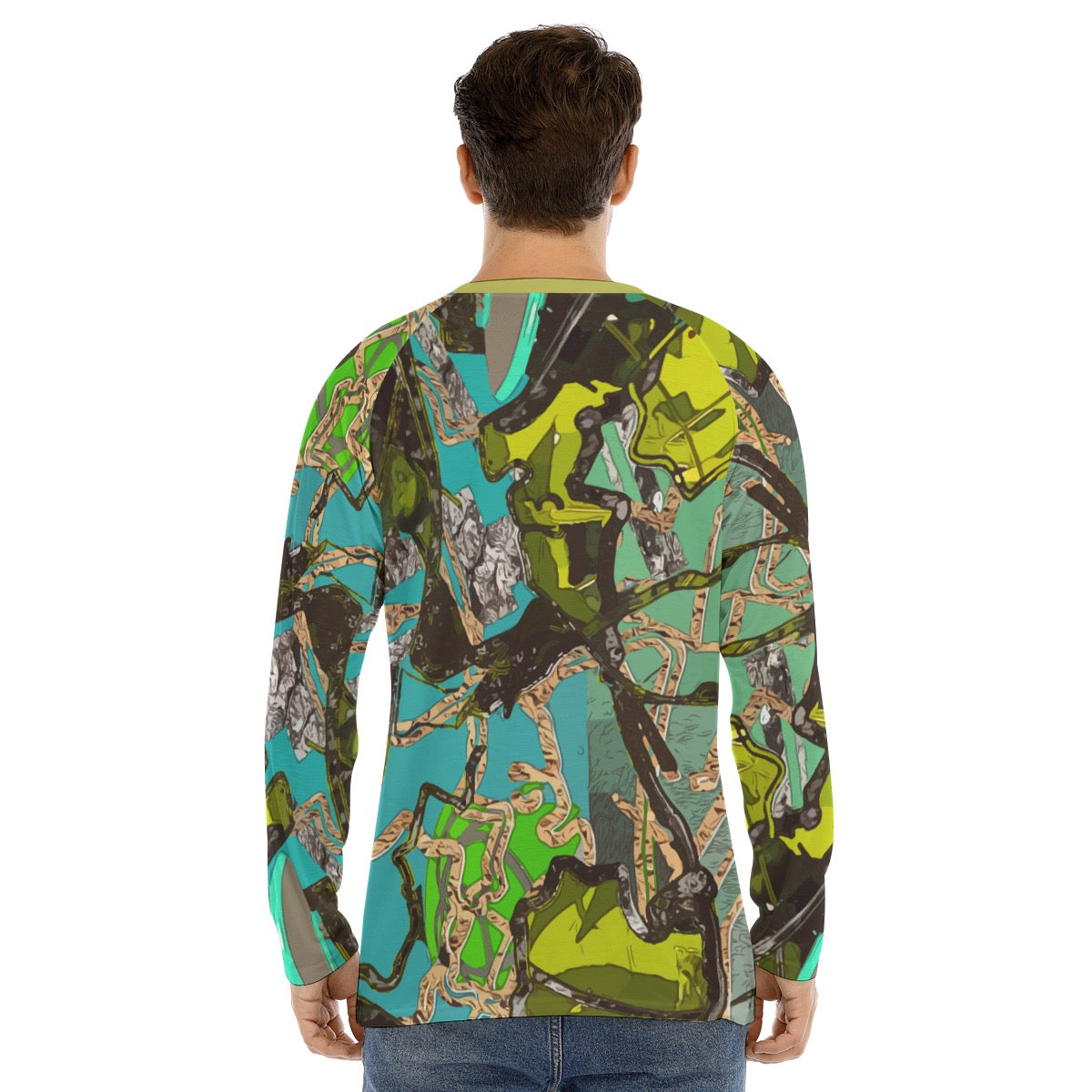 Green Lagoon Long Sleeve T-shirt