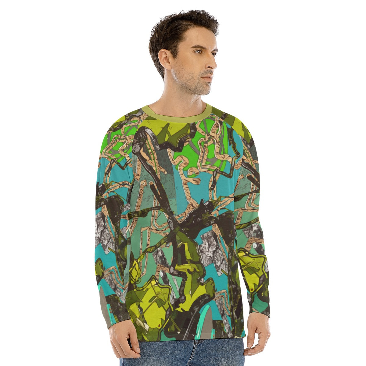 Green Lagoon Long Sleeve T-shirt