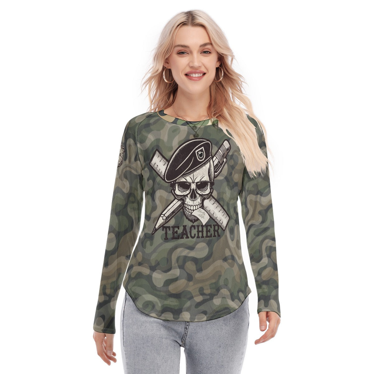 BTF Camo Classroom Commando Blouse