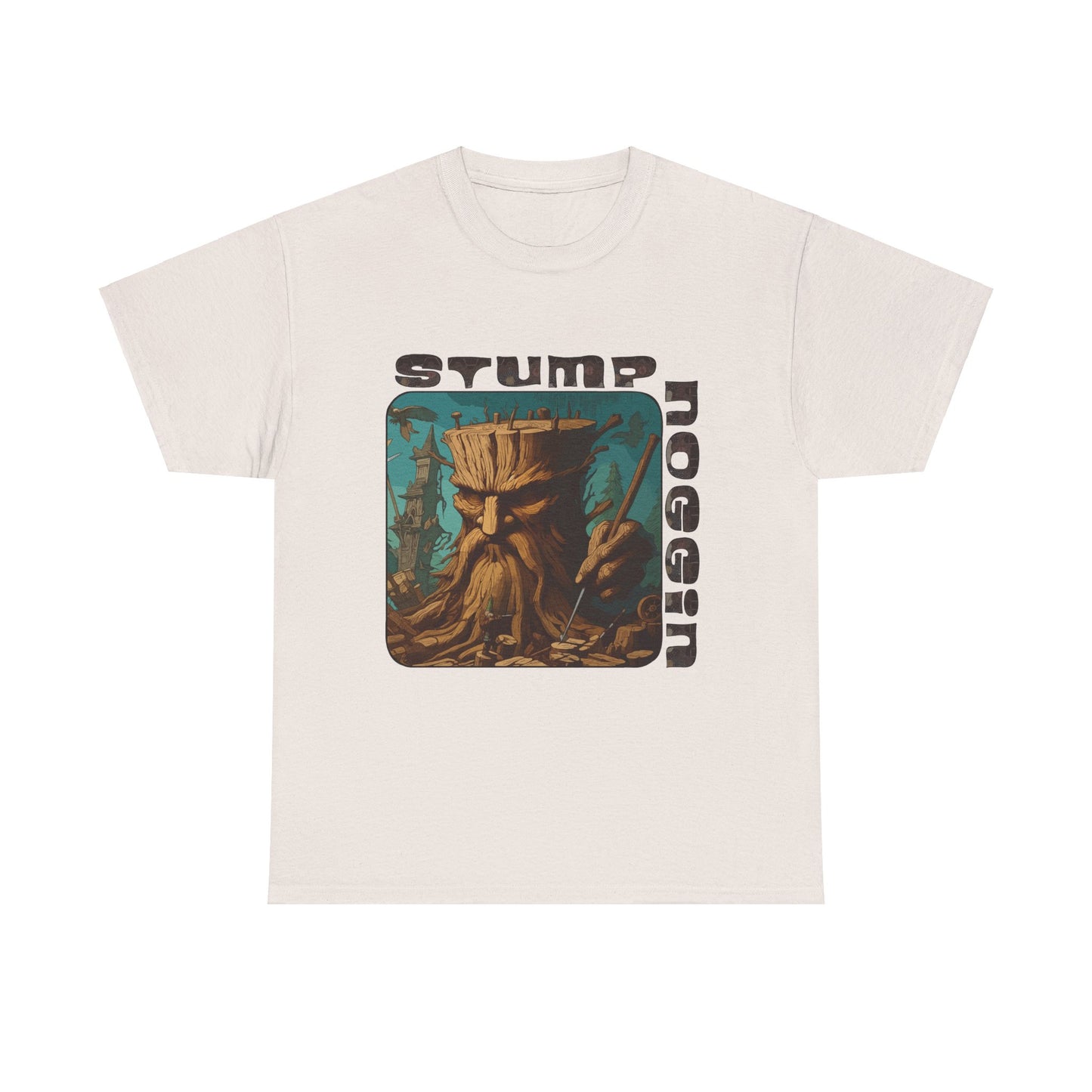 STUMPNOGGIN-Scribe Heavy Cotton Tee